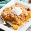 peach cobbler