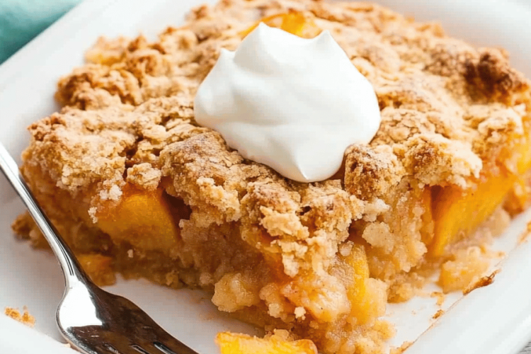 peach cobbler
