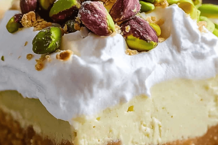 pistachio cheesecake