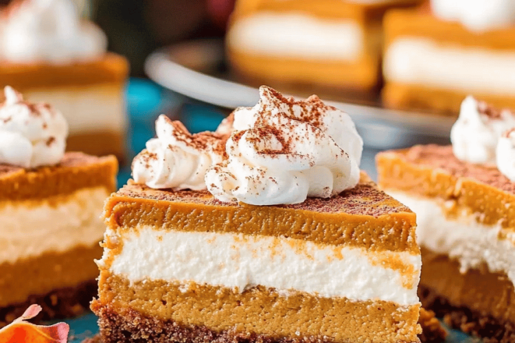 pumpkin cheesecake bars