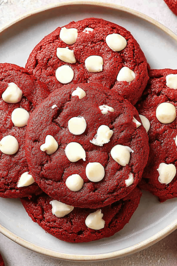 red velvet cookies