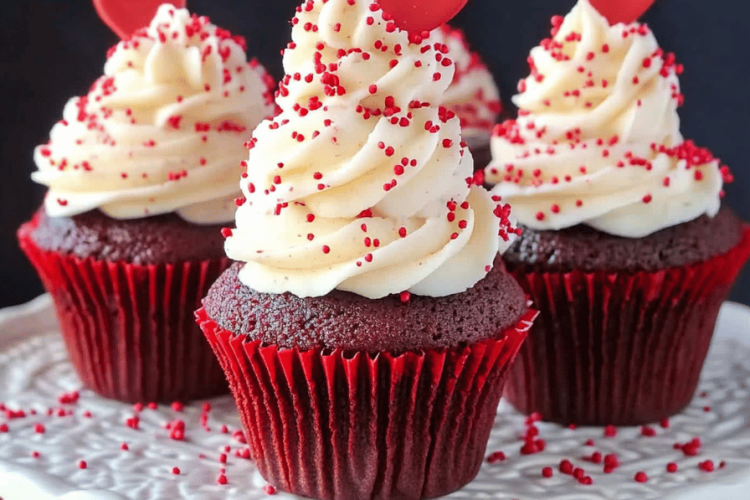 red velvet cupcakes