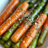 roasted asparagus carrots