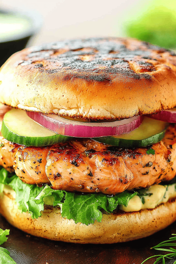 salmon burgers
