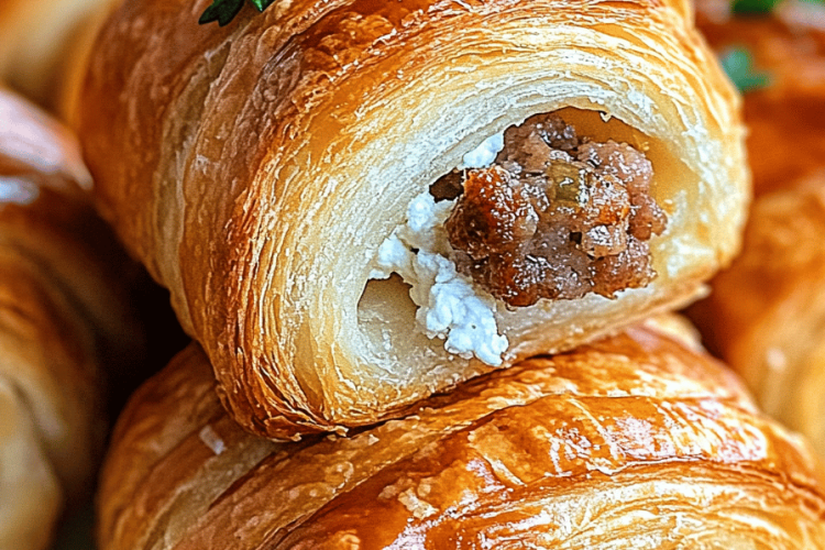sausage cream cheese crescents
