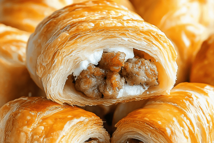 sausage cream cheese crescents