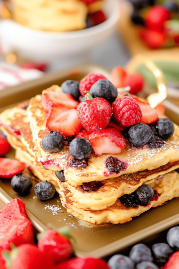 sheet pan pancakes