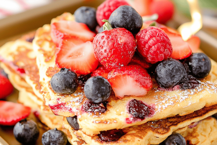sheet pan pancakes