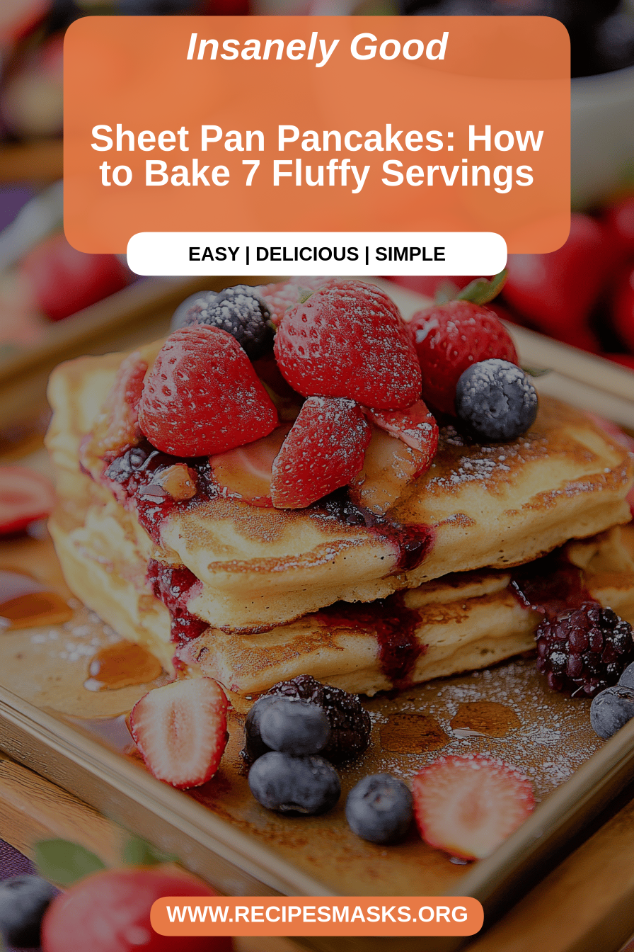 sheet pan pancakes final dish beautifully presented and ready to serve
