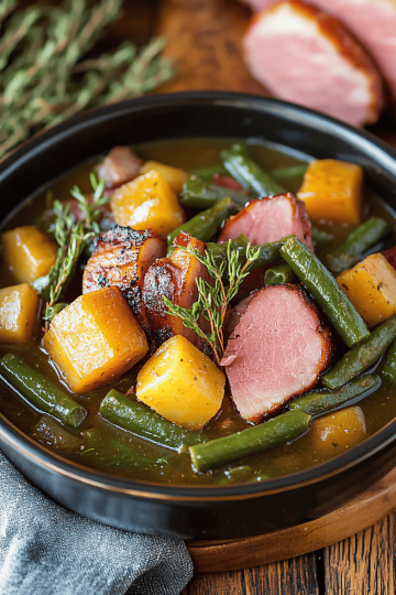 slow cooker ham
