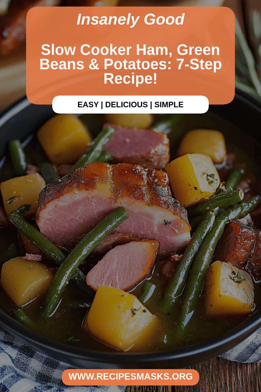 slow cooker ham final dish beautifully presented and ready to serve