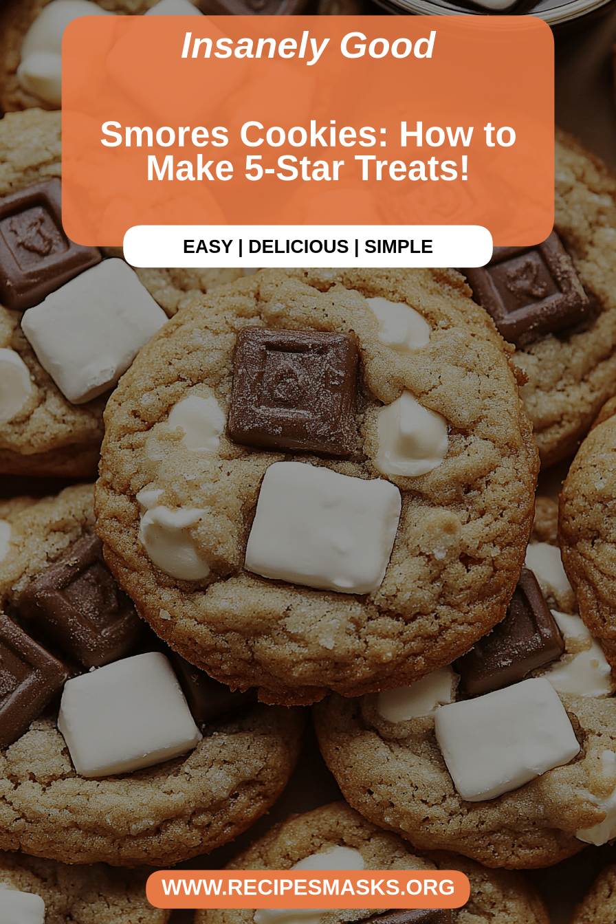 smores cookies final dish beautifully presented and ready to serve