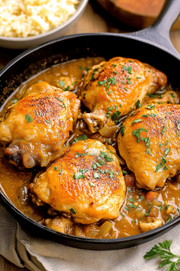 smothered chicken
