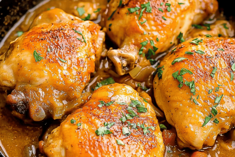 smothered chicken