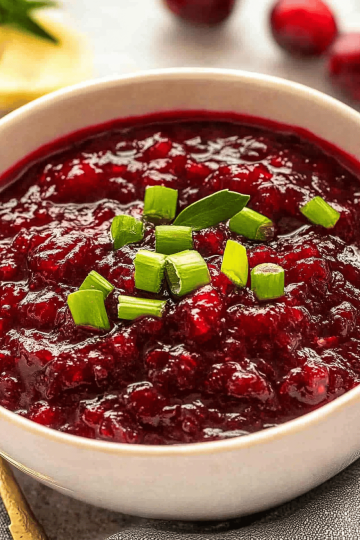 spicy cranberry sauce