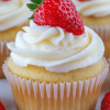 strawberry shortcake cupcakes