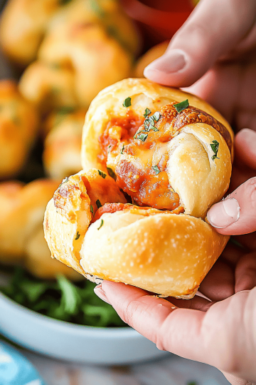 stuffed pizza rolls
