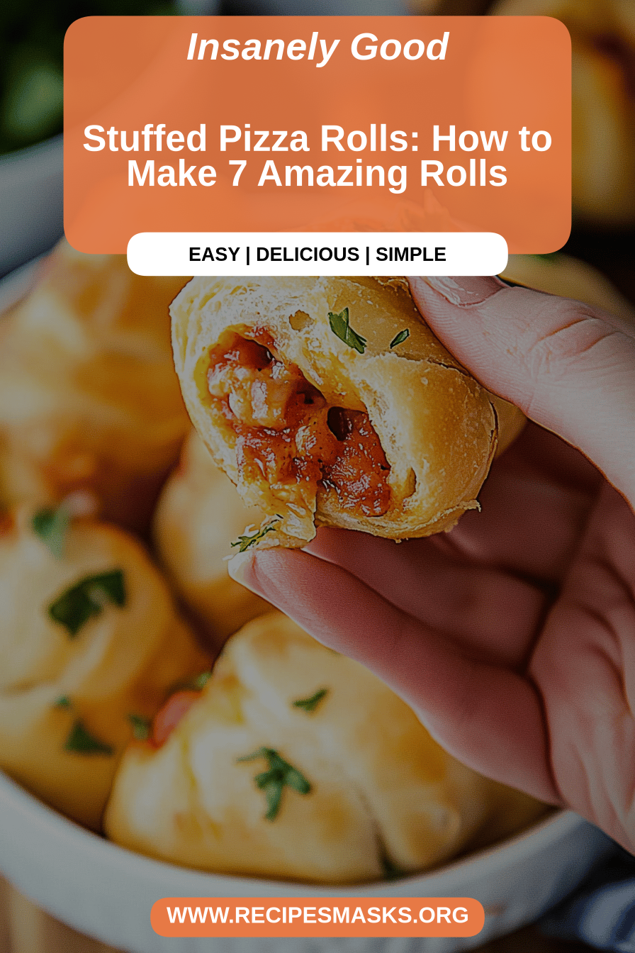 stuffed pizza rolls final dish beautifully presented and ready to serve