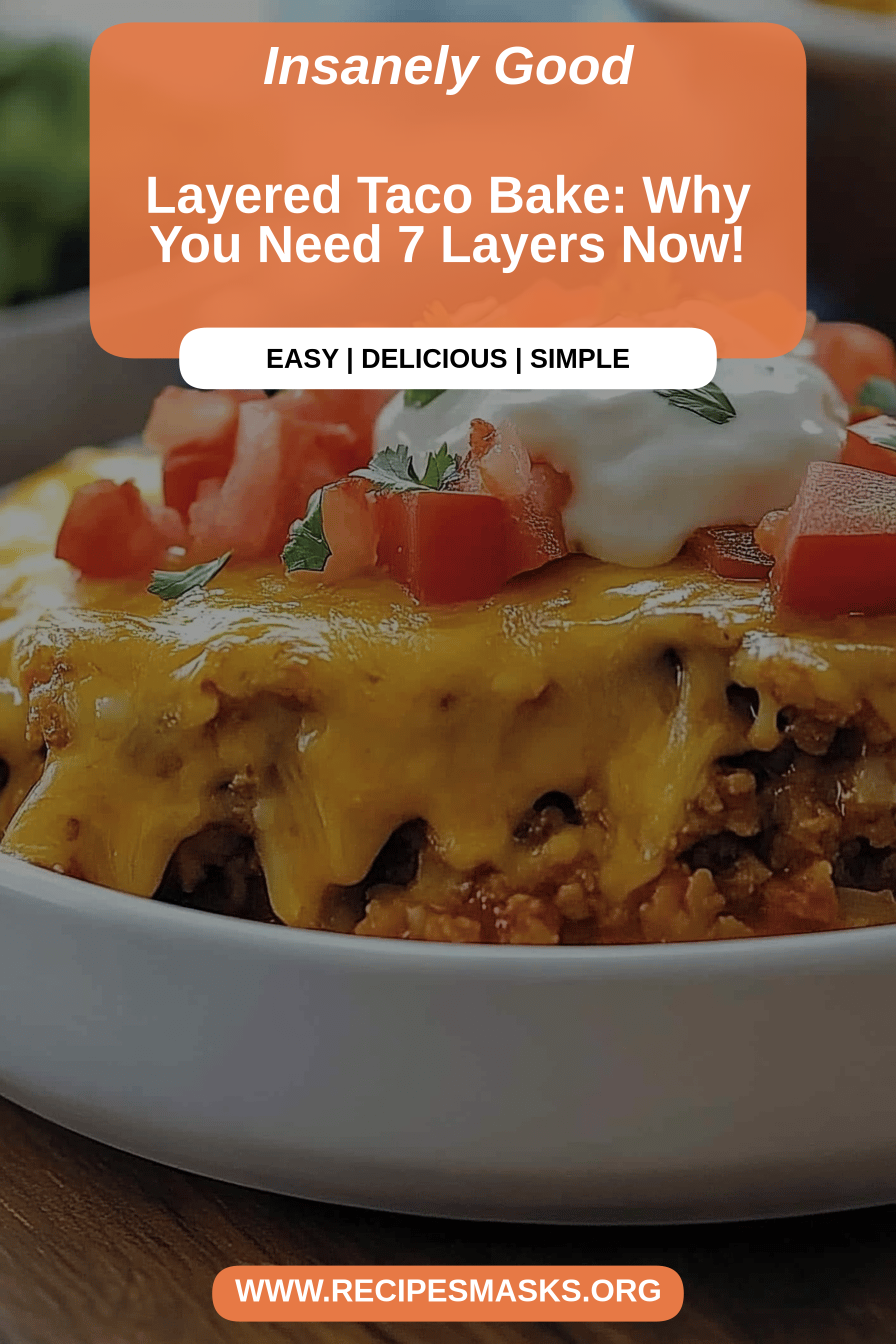 taco bake final dish beautifully presented and ready to serve
