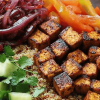 tofu quinoa bowls