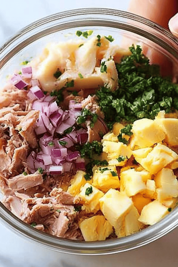 tuna egg salad