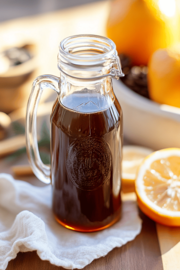 winter spice syrup