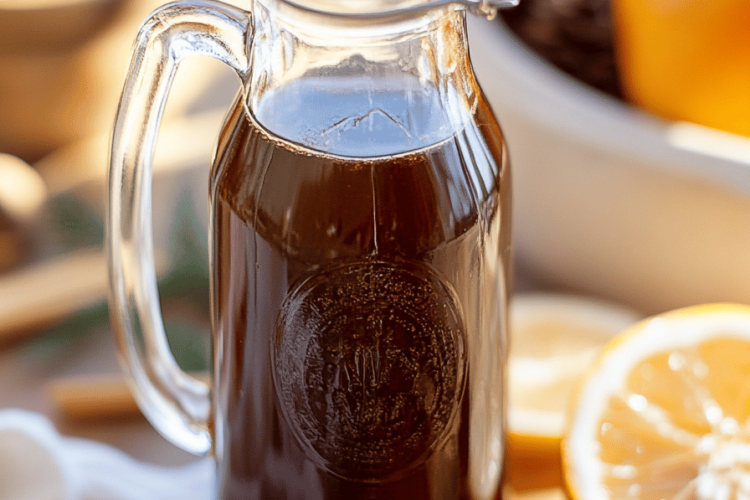 winter spice syrup