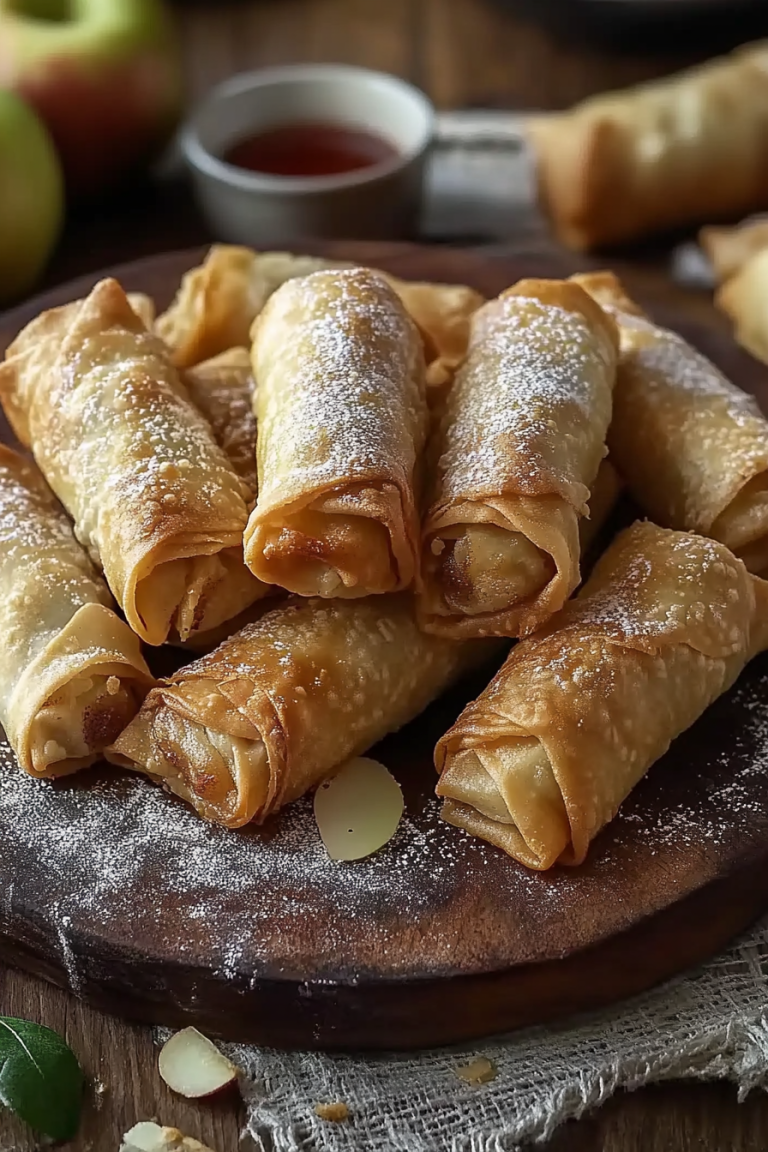 Apple Pie Egg Rolls