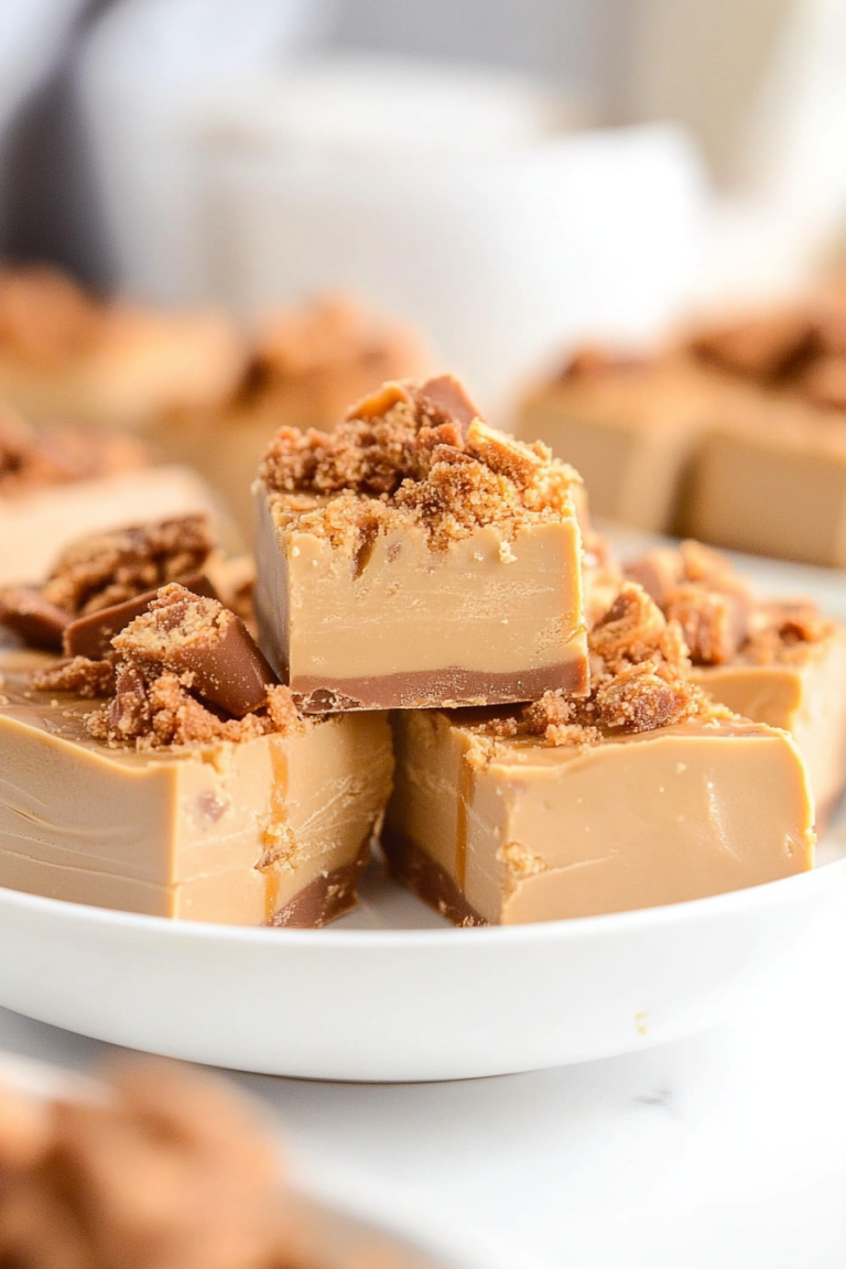 Biscoff fudge