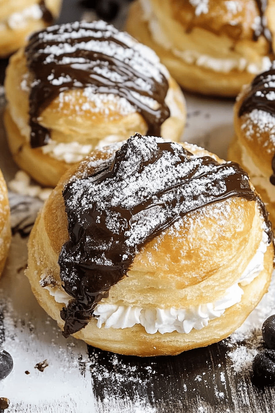 Croissokie recipe slice on plate showing perfect texture and swirl pattern
