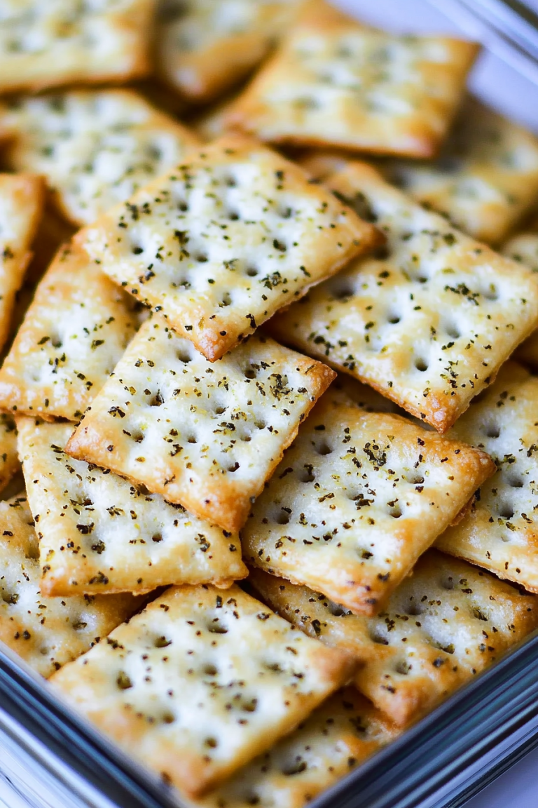 Dill pickle saltines