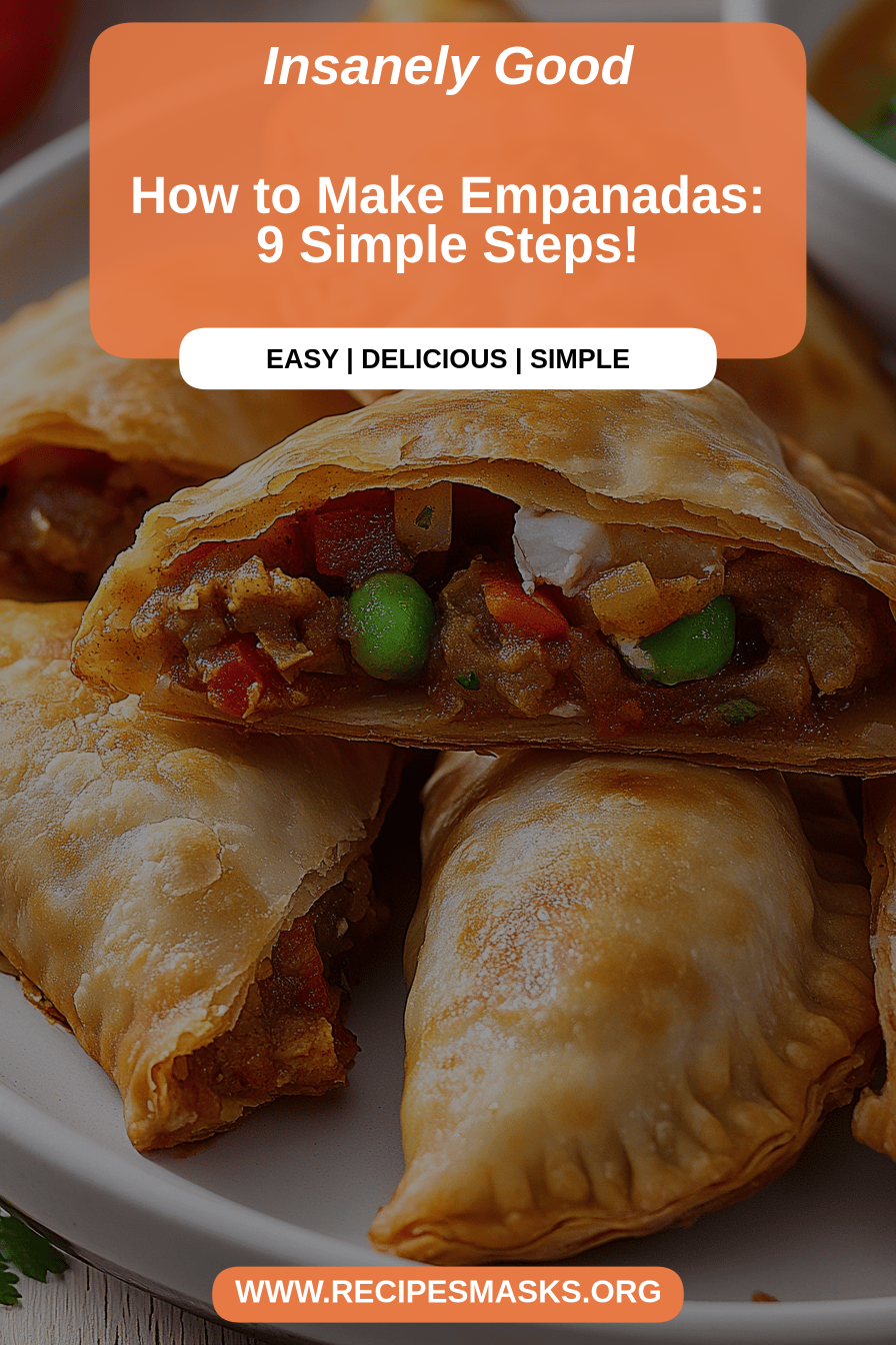 Empanadas recipe final dish beautifully presented and ready to serve