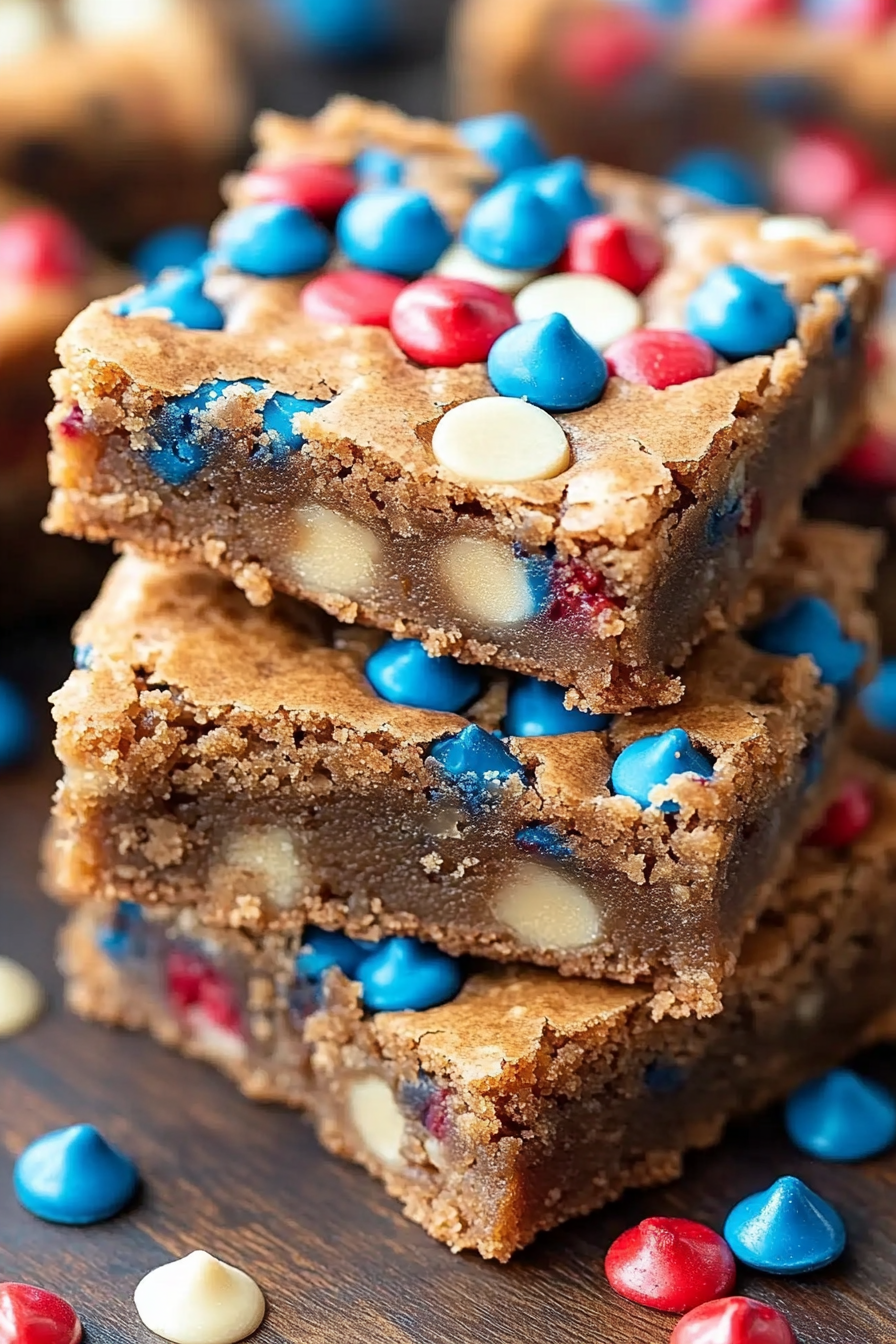 Fireworks Blondies