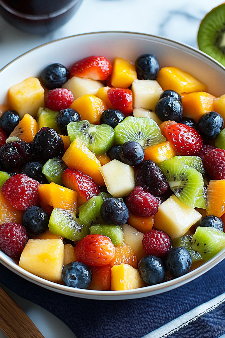 Fruit salad dressing