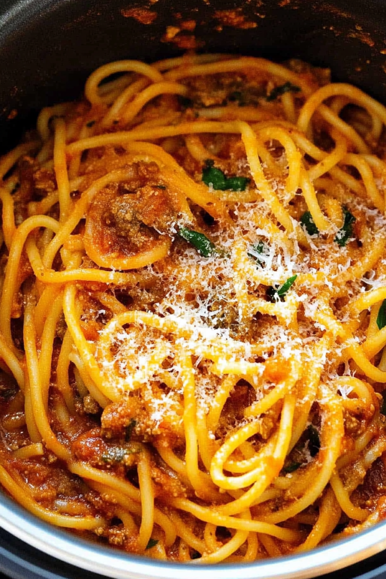 Instant Pot Spaghetti