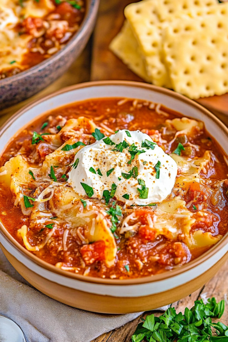Lasagna Soup