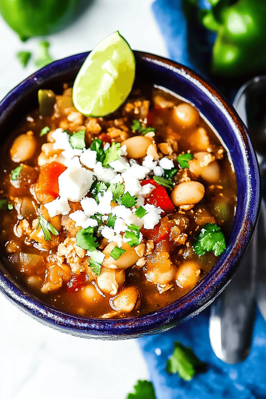 Posole recipe slice on plate showing perfect texture and swirl pattern