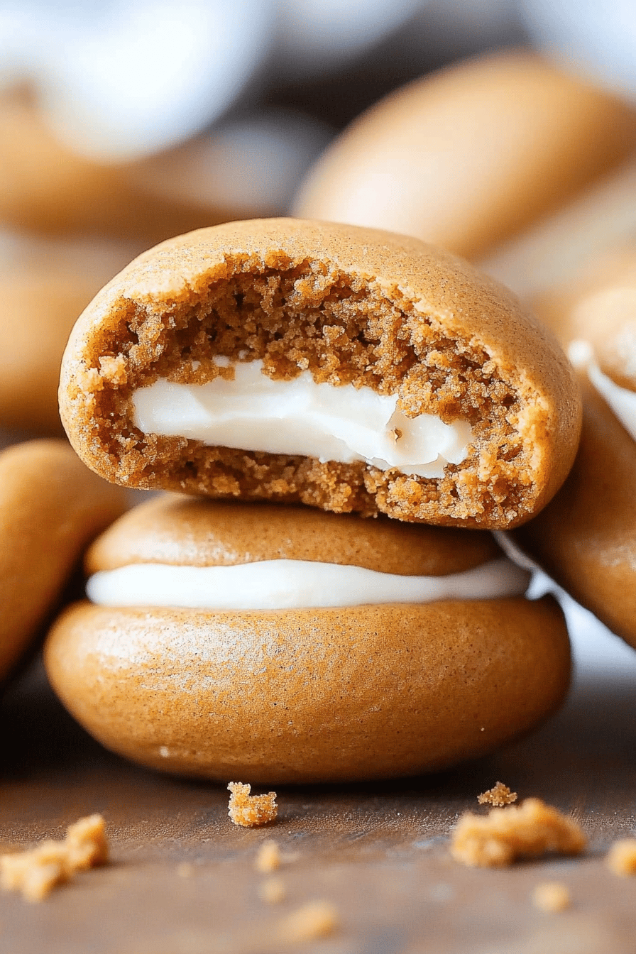 Pumpkin Whoopie Pies ingredients organized and measured on kitchen counter