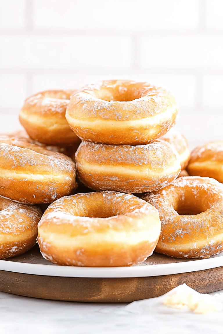 Sourdough donuts