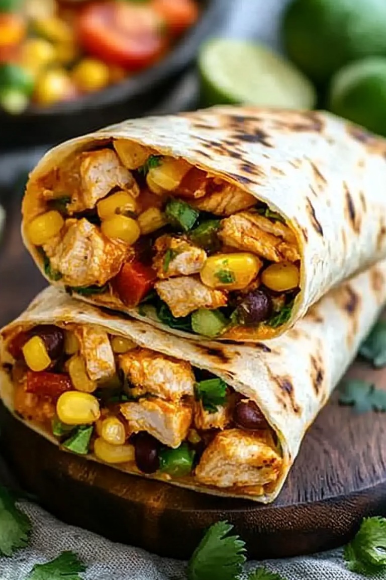 Southwest chicken wrap