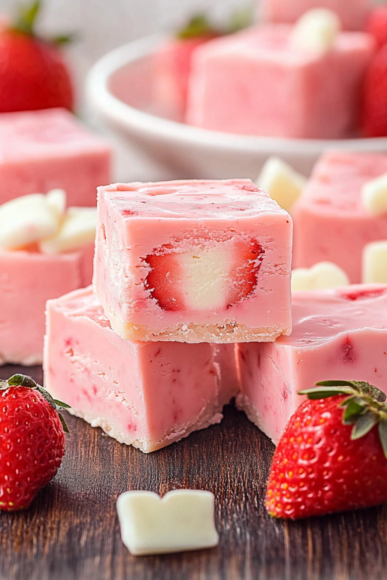 Strawberry fudge