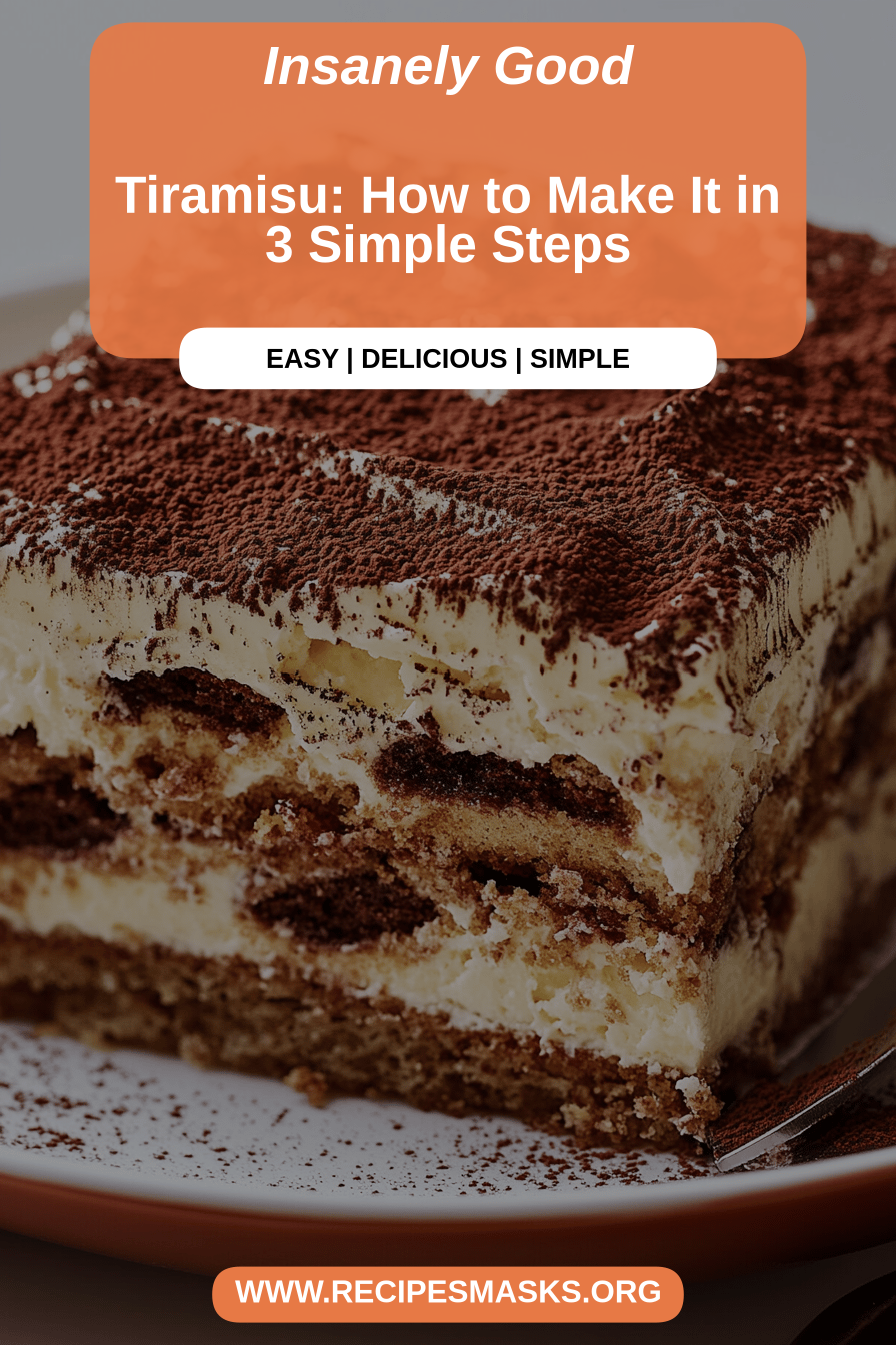 Tiramisu final dish beautifully presented and ready to serve