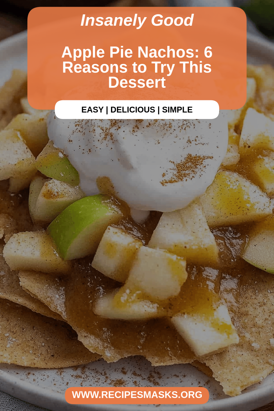 apple pie nachos final dish beautifully presented and ready to serve