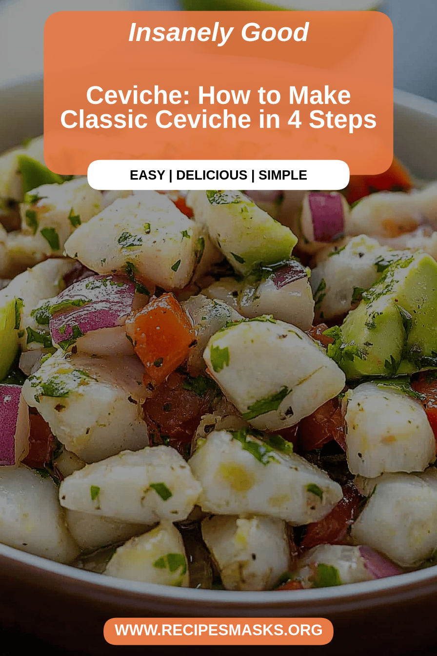 ceviche final dish beautifully presented and ready to serve