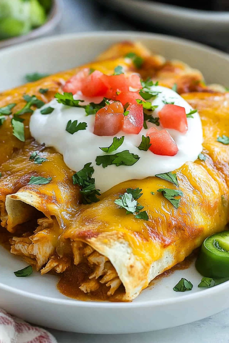 chicken enchiladas