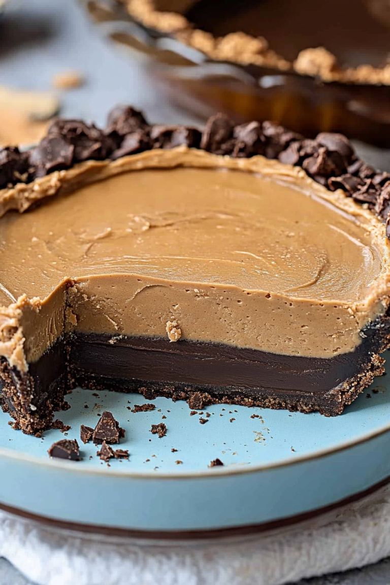 chocolate peanut butter pie