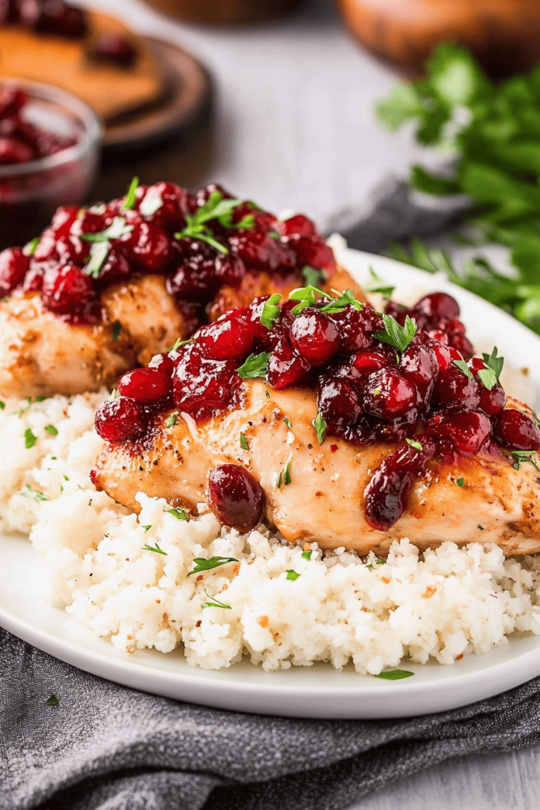 cranberry chicken