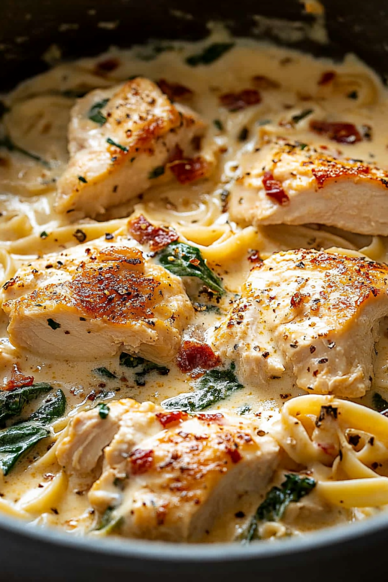 creamy chicken pasta recipe