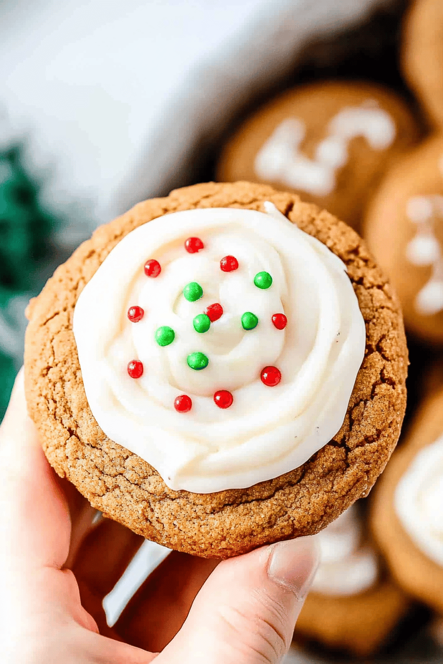 gingerbread cookies slice on plate showing perfect texture and swirl pattern