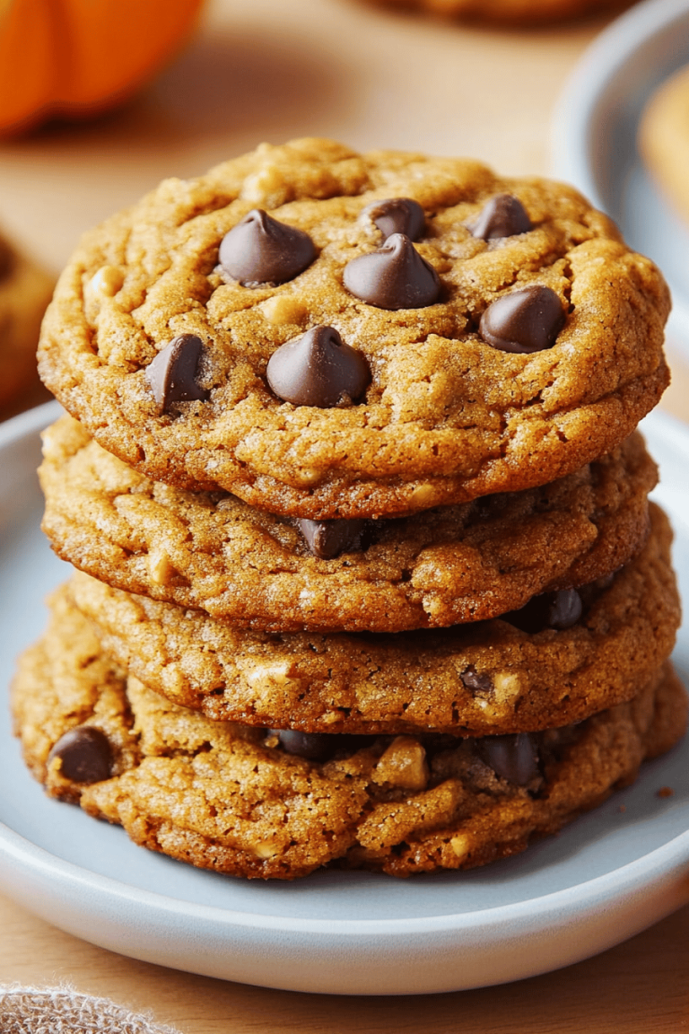 pumpkin chocolate chip cookies